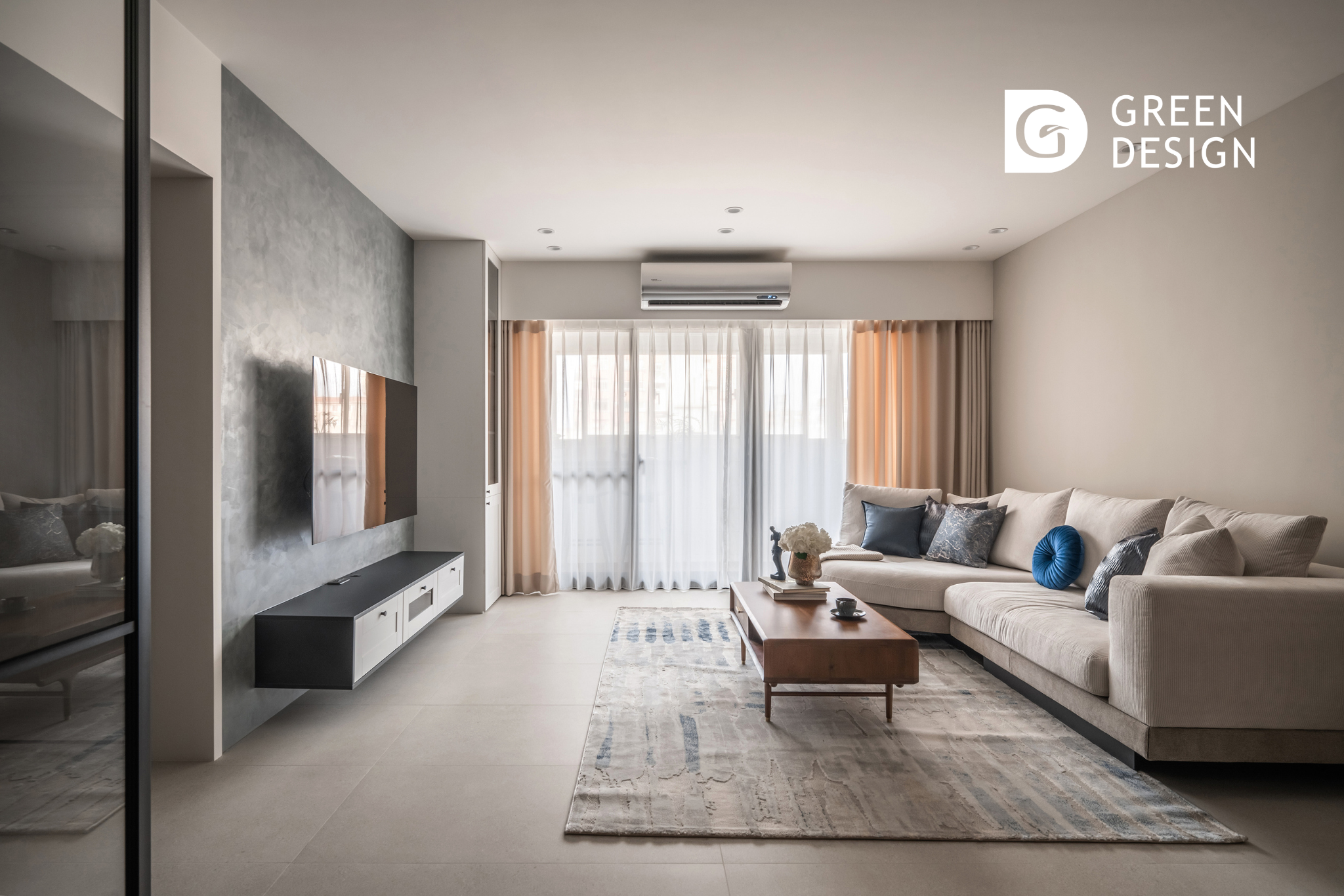 客廳燈光色溫案例