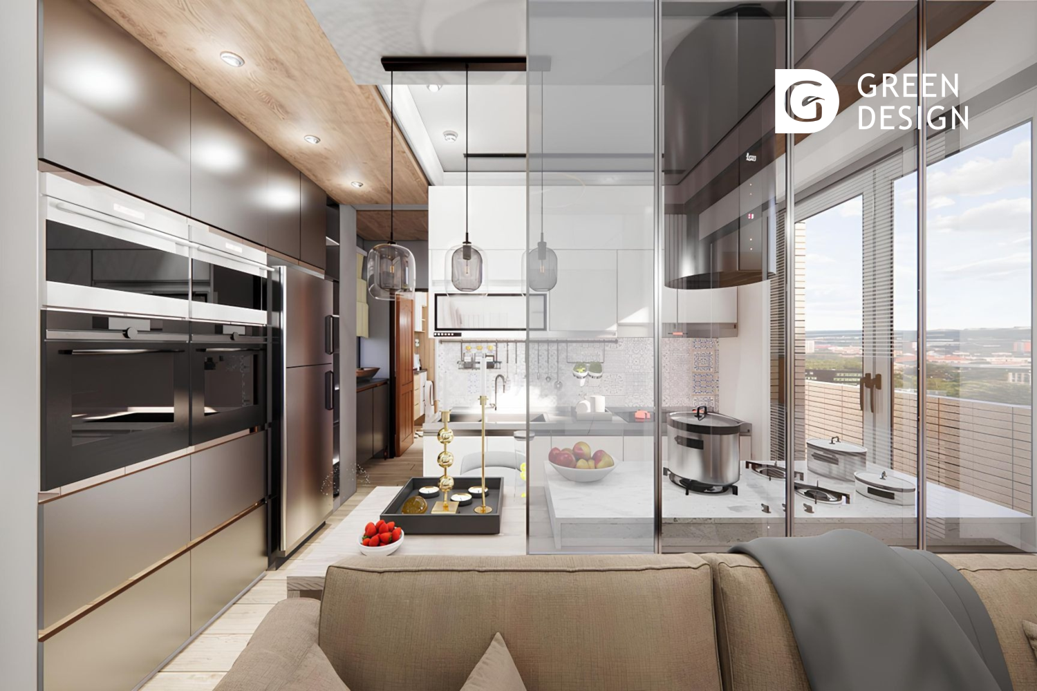 廚房燈光色溫案例