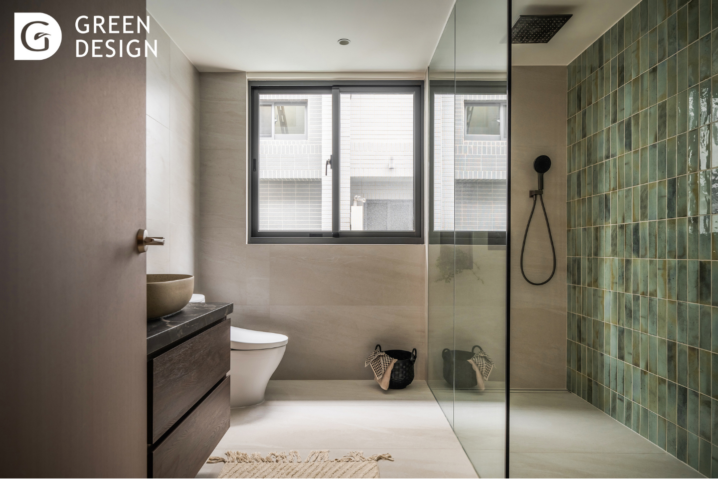 浴室裝潢｜北歐極簡風案例圖