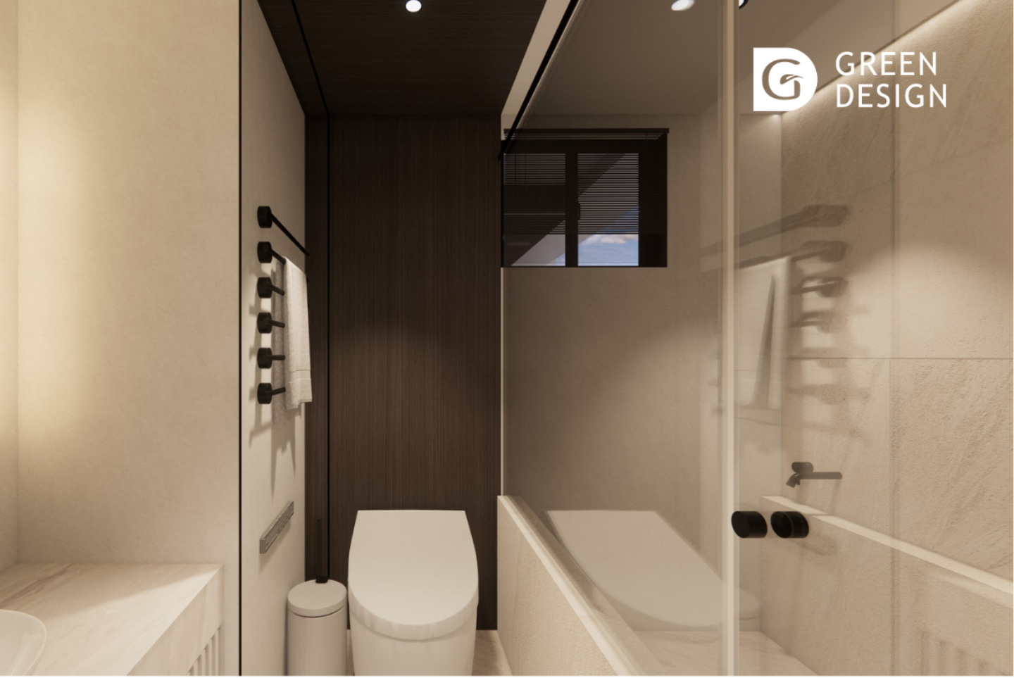 浴室裝潢｜日式沉靜風案例圖