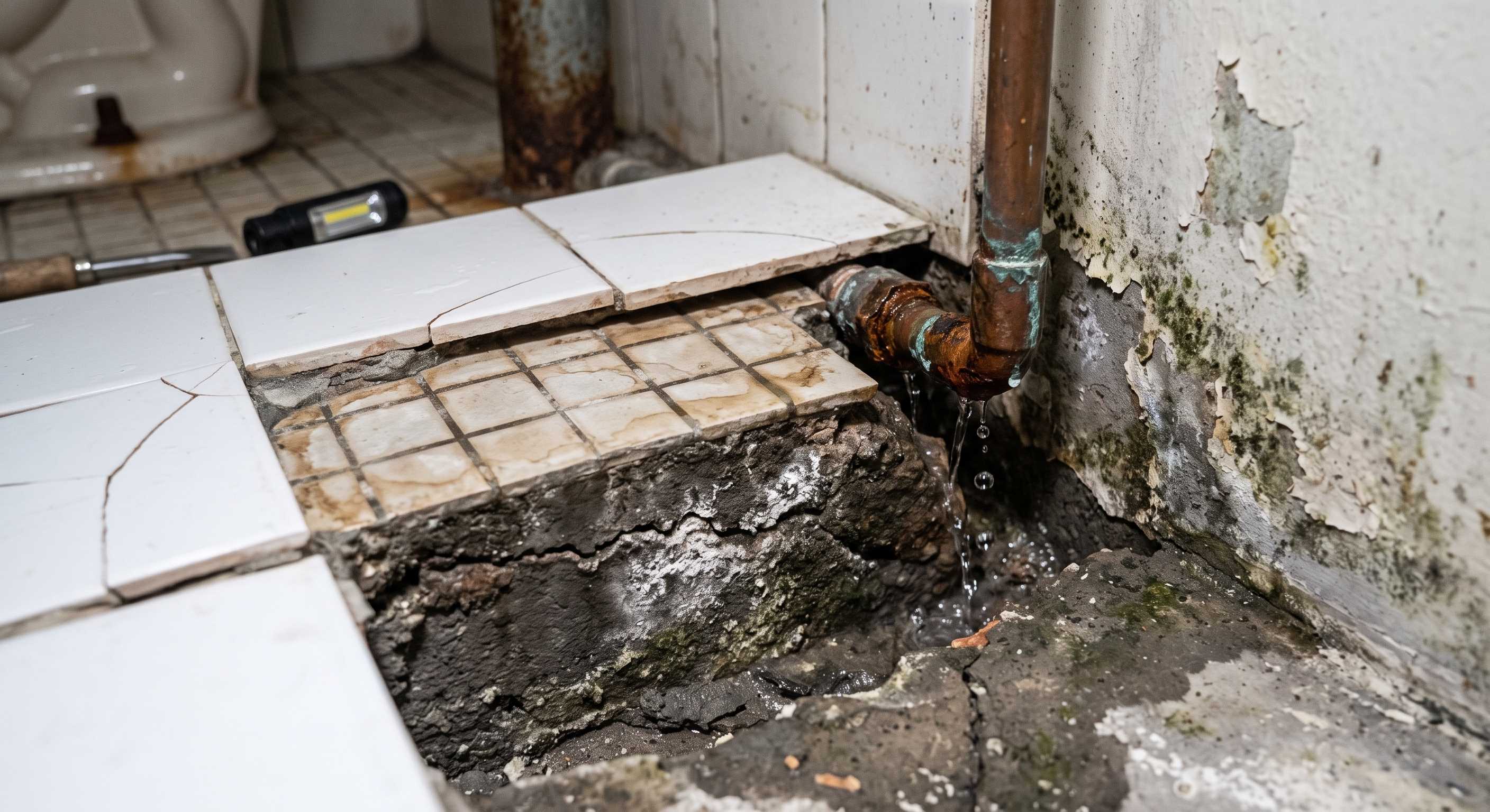 老屋翻新水管容易生鏽及破裂 老屋翻新水管容易生鏽及破裂