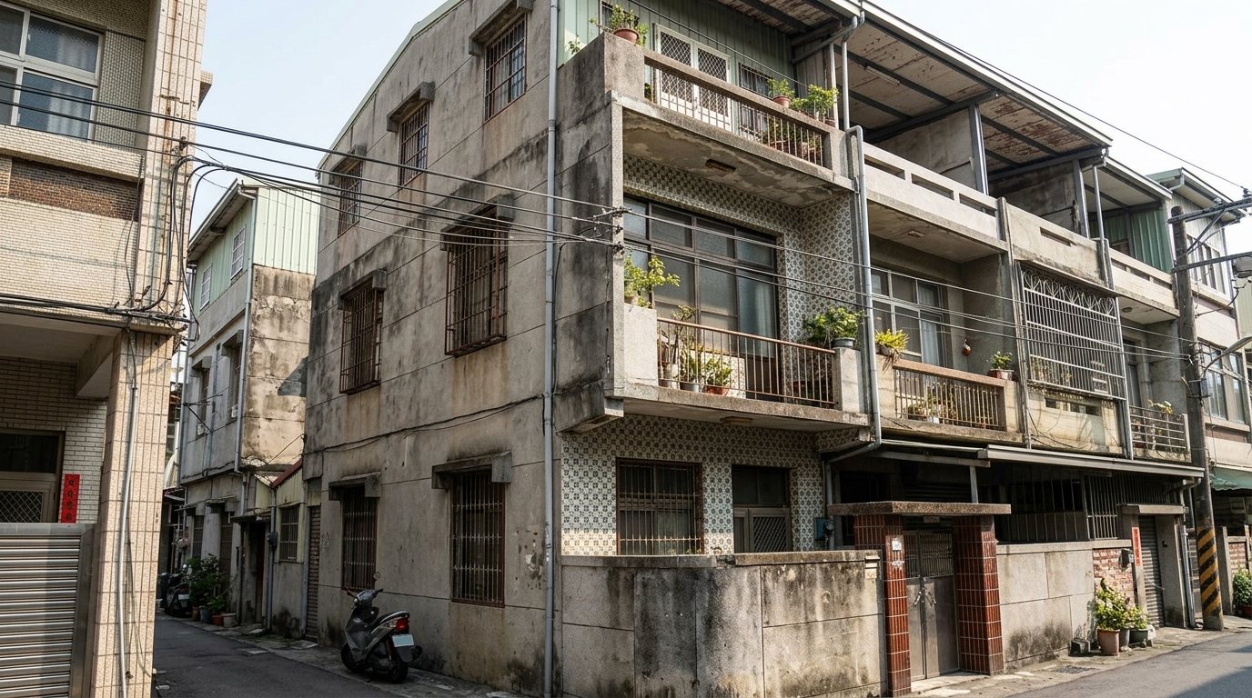 透天老屋翻新_房屋示意 透天老屋翻新_房屋示意